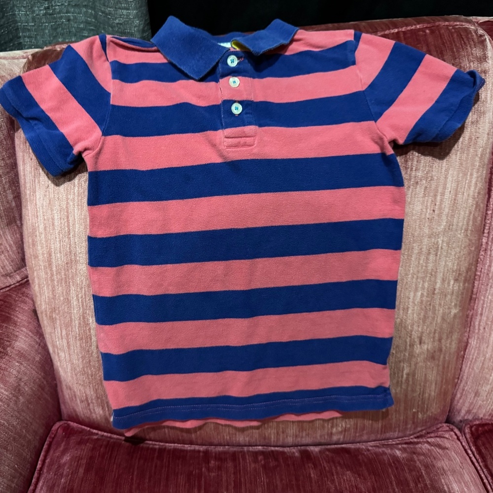 Boy Mini Boden Polo size 6-7 year EUC